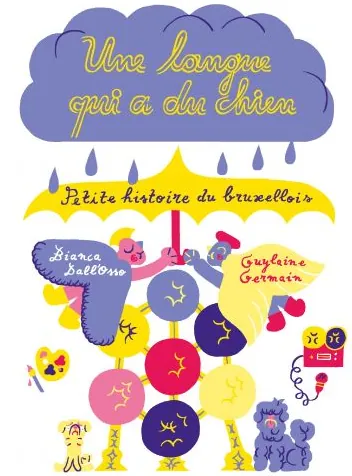 Couverture du livre Une langue qui a du chien
